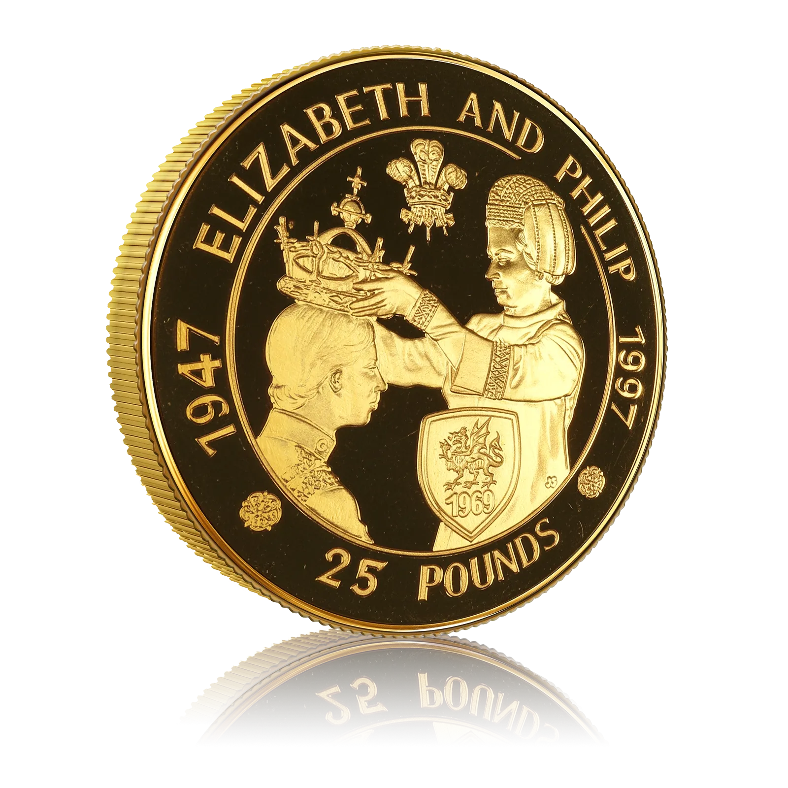 1997 Alderney Gold Proof £25 Coin (Box Set) 5
